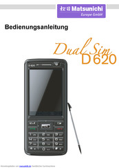 Matsunichi Dual Sim D 620 Bedienungsanleitung