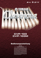 Yamaha CVP-103M Bedienungsanleitung