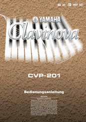 Yamaha CVP-201 Bedienungsanleitung