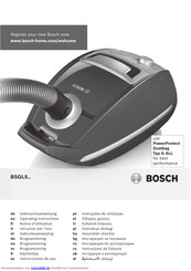 Bosch BSGL5 series Gebrauchsanweisung