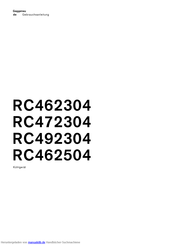 Gaggenau RC472304 Gebrauchsanleitung