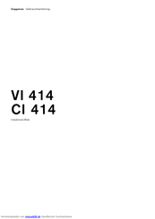 Gaggenau CI 414 Gebrauchsanleitung