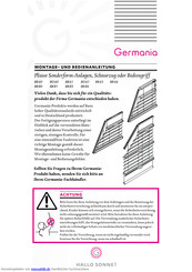 Germania BB61 Montage- Und Bedienungsanleitung