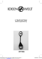 Ideen Welt DIY1602 Bedienungsanleitung