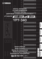 Yamaha PSR-E343 Bedienungsanleitung