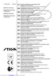 Stiga MCS 470 A Li 80 series Gebrauchsanweisung