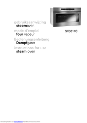 Atag SX3092C Bedienungsanleitung