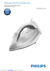 Philips Perfect Care Xpress GC5050 Bedienungsanleitung