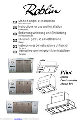 ROBLIN Pilot Pro Insonorise Bedienungsanleitung Und Einrichtung