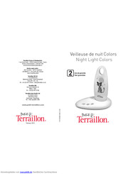 Terraillon Colors Bedienungsanleitung