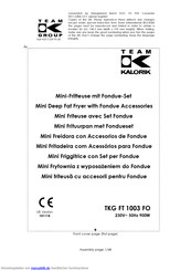 Kalorik TKG FT 1003 FO Gebrauchsanleitung