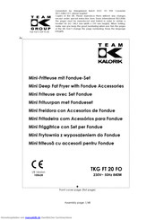 Kalorik TKG FT 20 FO Gebrauchsanleitung
