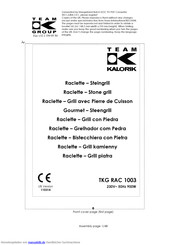Kalorik TKG RAC 1003 Gebrauchsanleitung