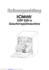 BOMANN GSP 628 ix Bedienungsanleitung