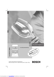 Bosch SGS53A52EP Gebrauchsanweisung