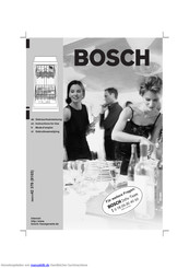 Bosch SRI467246EU Gebrauchsanweisung