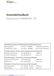 LVI MagniLink S PREMIUM - PC Handbuch