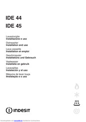 Indesit IDE 44 Installationsanleitung