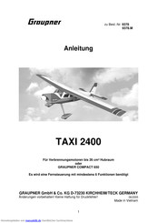 GRAUPNER Taxi 2400 Anleitung