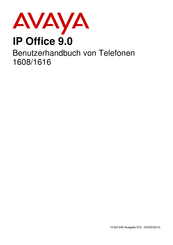Avaya IP Office 9.0 Benutzerhandbuch