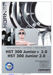 Hürner HST 300 Junior+ 2.0 Bedienungsanleitung