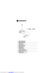 Gardena WP 600 Gebrauchsanweisung