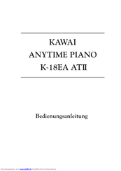 Kawai K-18EA ATII Bedienungsanleitung