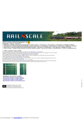 RAILNSCALE T3300 Instruktion