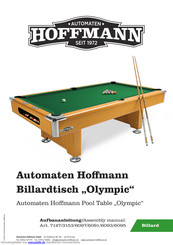 Automaten Hoffmann Olympic Aufbauanleitung