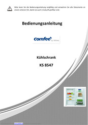 Comfee KS 8547 Bedienungsanleitung