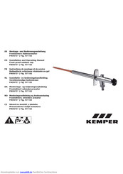 Kemper 577 02 Montage- Und Bedienungsanleitung