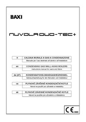 Baxi Nuvola Duo-tec+ 16 GA Gebrauchsanleitung