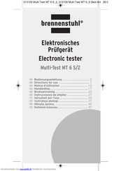 brennenstuhl Multi-Test MT 6 S/2 Bedienungsanleitung
