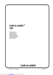 Migatronic CAR-O-LINER CM 220 Twin Betriebsanleitung