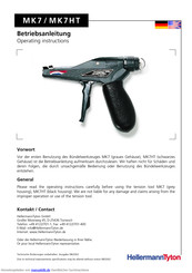 HellermannTyton MK7HT Betriebsanleitung