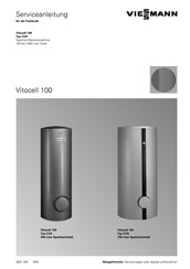 Viessmann Vitocell 100 Typ CVA Serviceanleitung Für Die Fachkraft