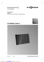 Viessmann Vitosol 200-T SD2 Montageanleitung