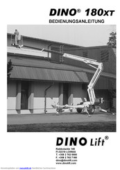 Dino lift DINO180XT Bedienungsanleitung