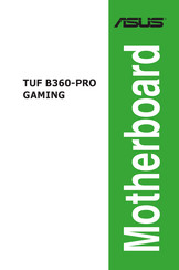 Asus TUF B360-PRO GAMING Handbuch