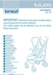 Brevi B.Flexy Gebrauchsanleitung