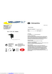 Mellert SLT TL 41 Bedienungsanleitung