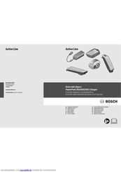 Bosch PowerPack 500 Originalbetriebsanleitung