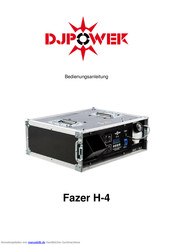 djpower Fazer H-4 Bedienungsanleitung