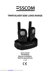 Esscom TWINTALKER 9200 Bedienungsanleitung