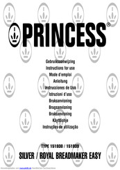 Princess 151938 Bedienungsanleitung