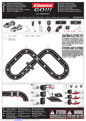Carrera GO!!! GT CONTEST Montage- Und Betriebsanleitung