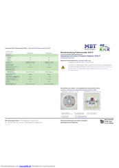 MDT SCN-P360D4.01 Betriebsanleitung