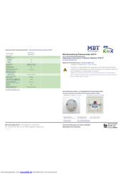 MDT SCN-P360D3.01 Betriebsanleitung