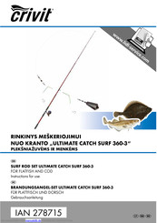 Crivit ULTIMATE CATCH SURF 360-3 Gebrauchsanleitung