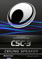 Omnitronic CSC-3 Bedienungsanleitung